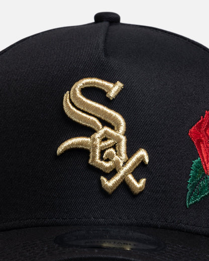 New Era Chicago White Sox 'Rose Special 10 Year Anniversary' 9FORTY A-Frame Snapback Black