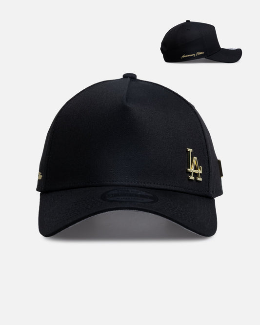 New Era Los Angeles Dodgers 'Flawless Gold 10 Year Anniversary' 9FORTY A-Frame Snapback Black