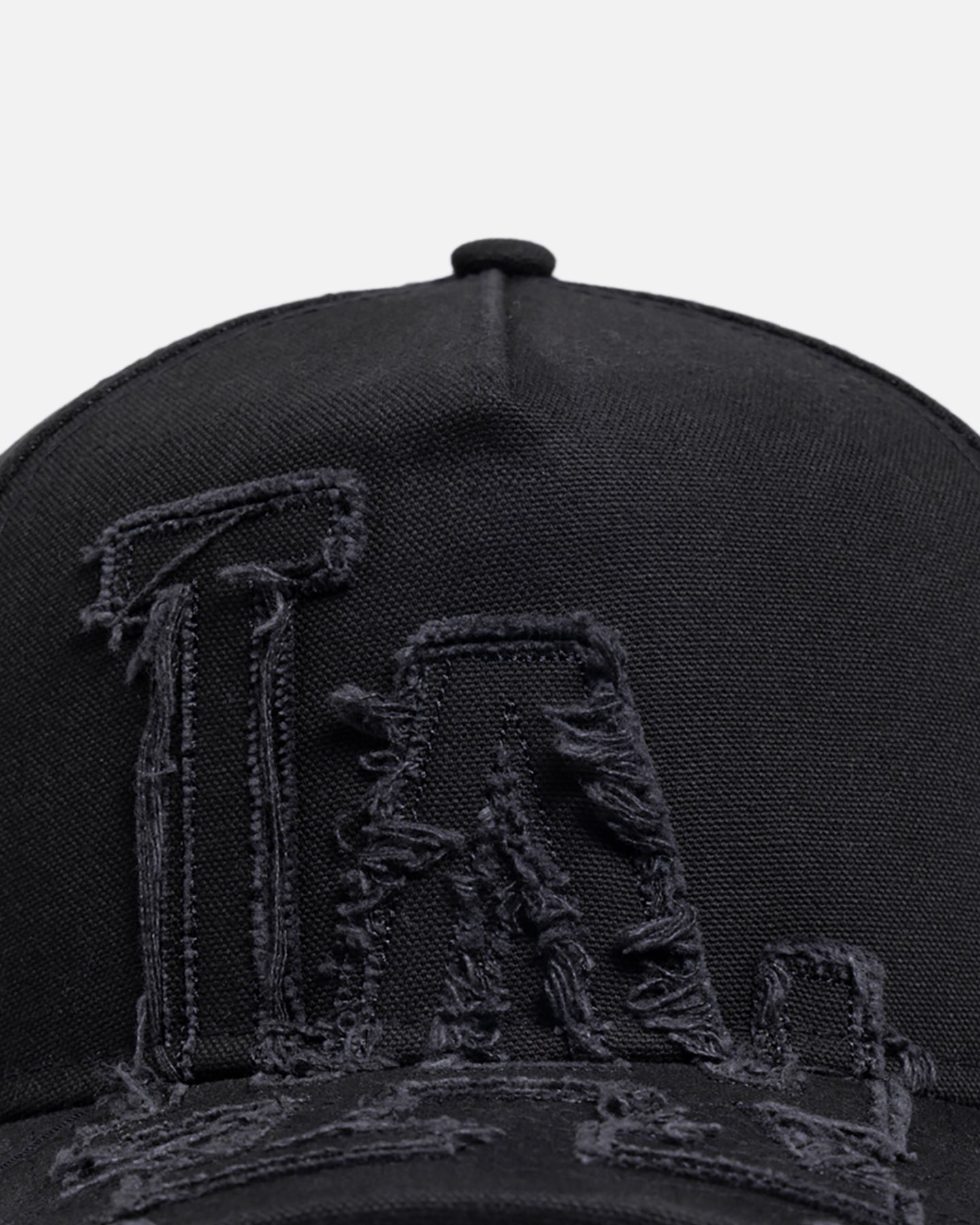 New Era Los Angeles Dodgers 'Applique Distressed' 9FORTY A-Frame Snapback Navy