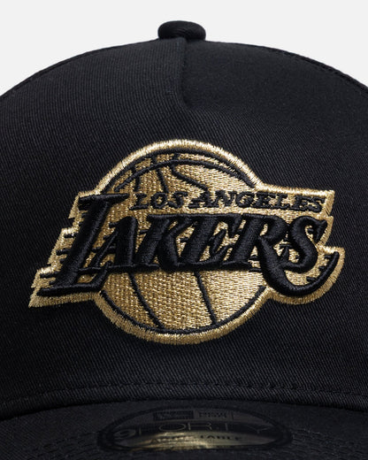 New Era Los Angeles Lakers 'Rose Special 10 Year Anniversary' 9FORTY A-Frame Snapback Black