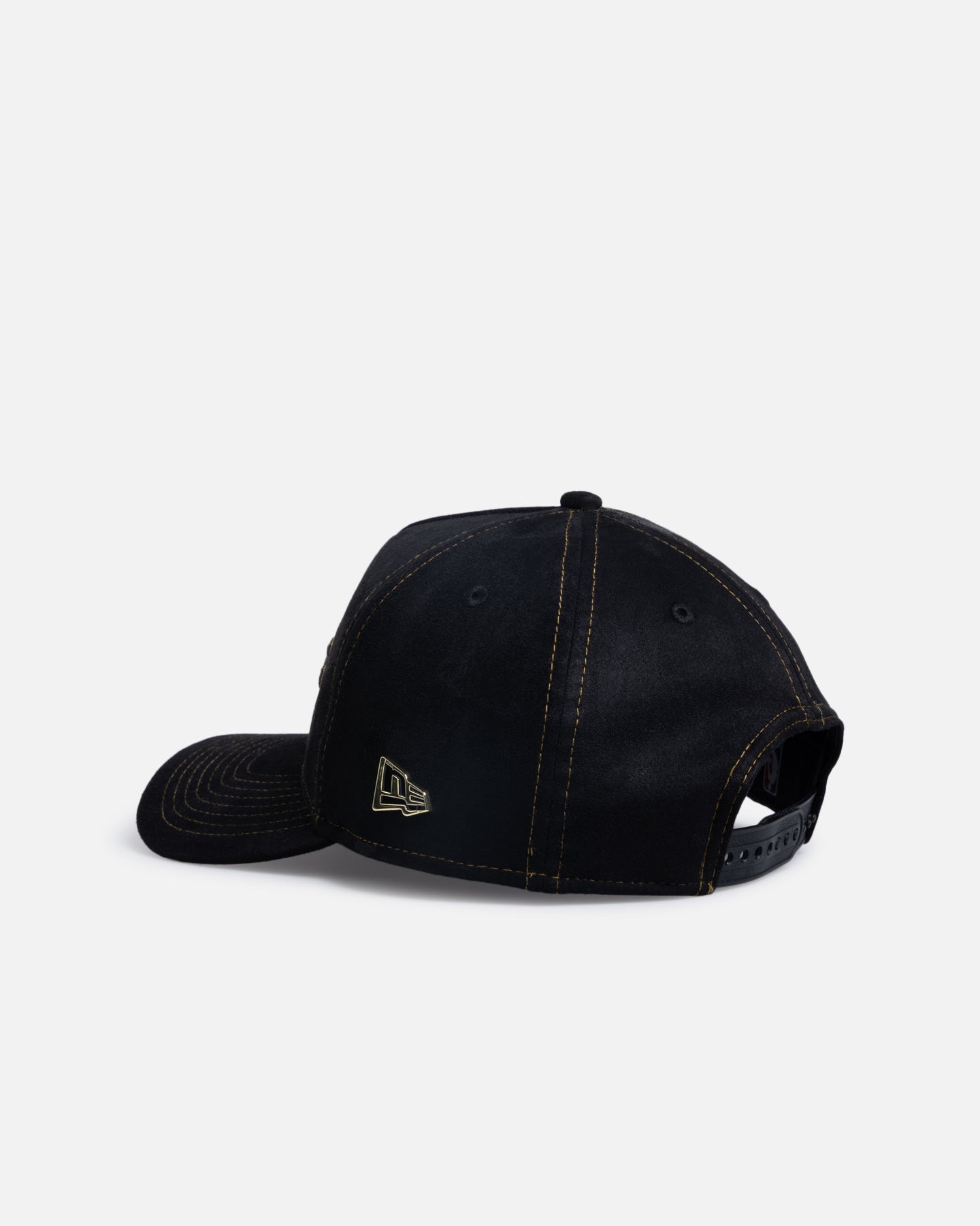 New Era Los Angeles Lakers 'Statement Suede 10 Year Anniversary' 9FORTY A-Frame Snapback Black Suede