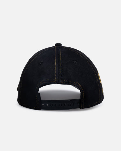 New Era New York Yankees 'Statement Suede 10 Year Anniversary' 9FORTY A-Frame Snapback Black Suede