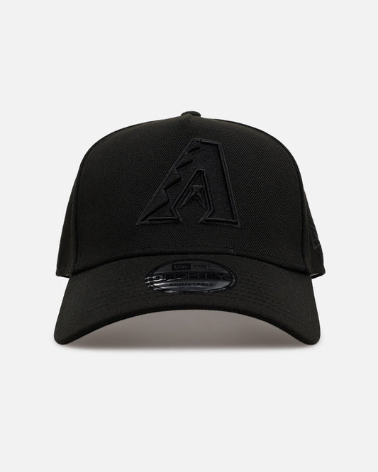 New Era Arizona Diamondbacks 'Easy Black' 9FORTY A-Frame Snapback Black/Black