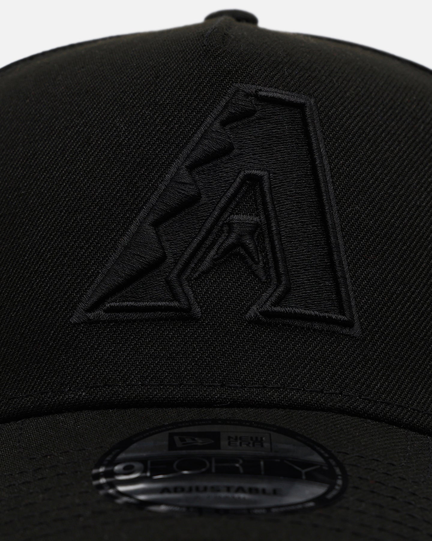 New Era Arizona Diamondbacks 'Easy Black' 9FORTY A-Frame Snapback Black/Black