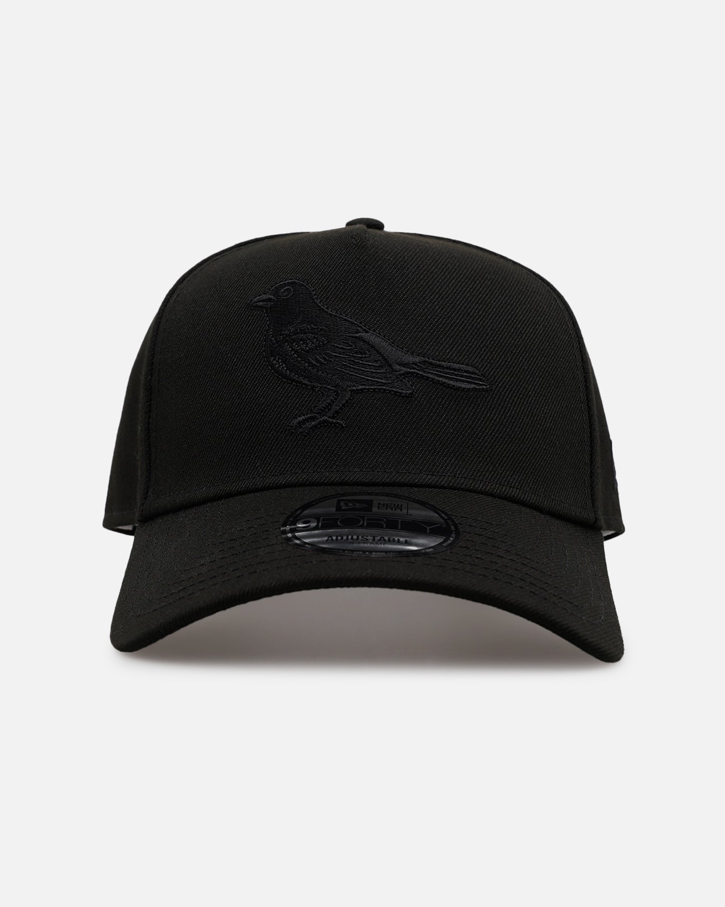 New Era Baltimore Orioles 'Easy Black' 9FORTY A-Frame Snapback Black/Black