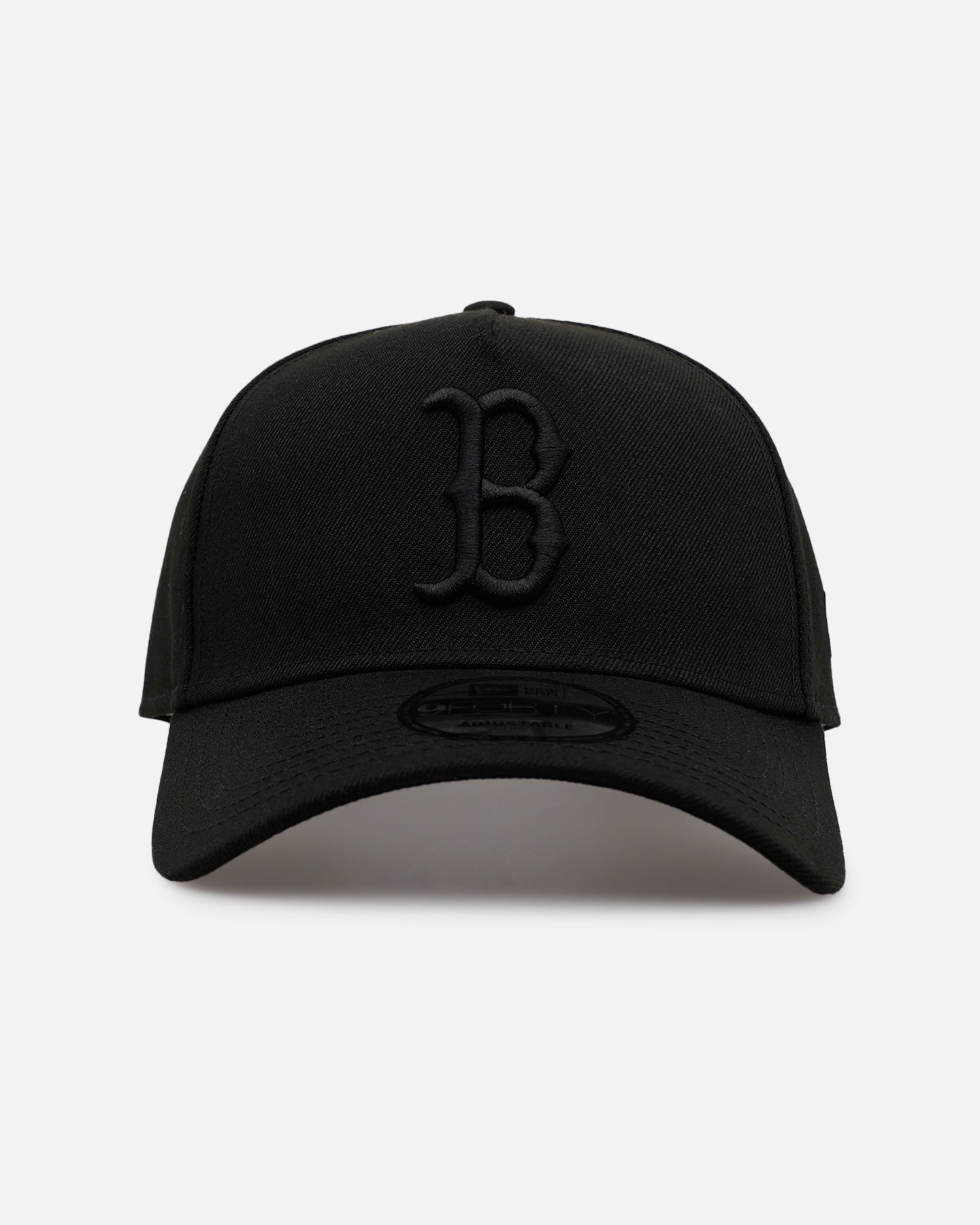 New Era Boston Red Sox 'Easy Black' 9FORTY A-Frame Snapback Black/Black