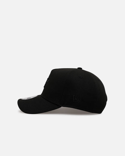 New Era Houston Astros 'Easy Black' 9FORTY A-Frame Snapback Black/Black