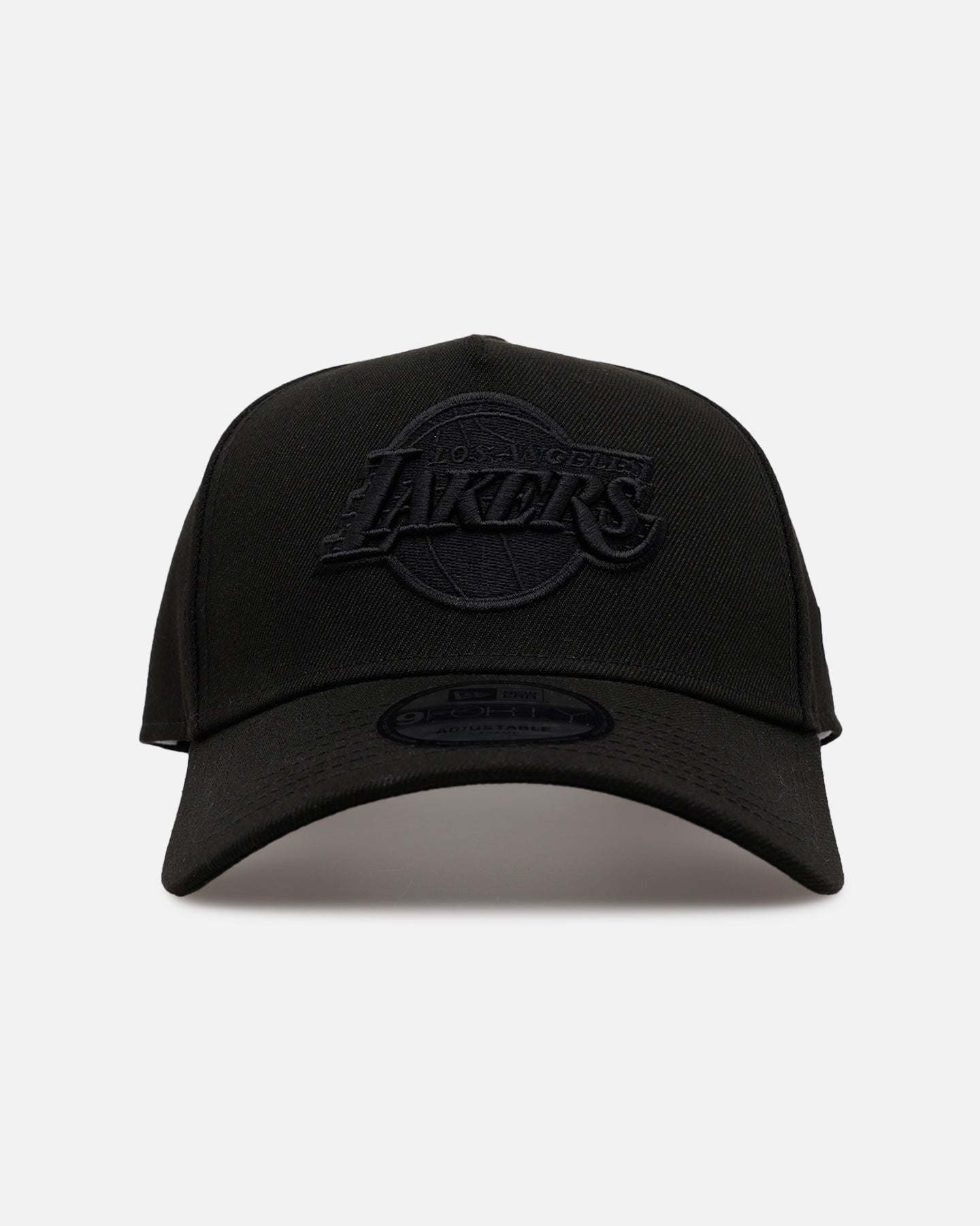 New Era Los Angeles Lakers 'Easy Black' 9FORTY A-Frame Snapback Black/Black