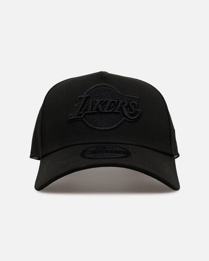 New Era Los Angeles Lakers 'Easy Black' 9FORTY A-Frame Snapback Black/Black
