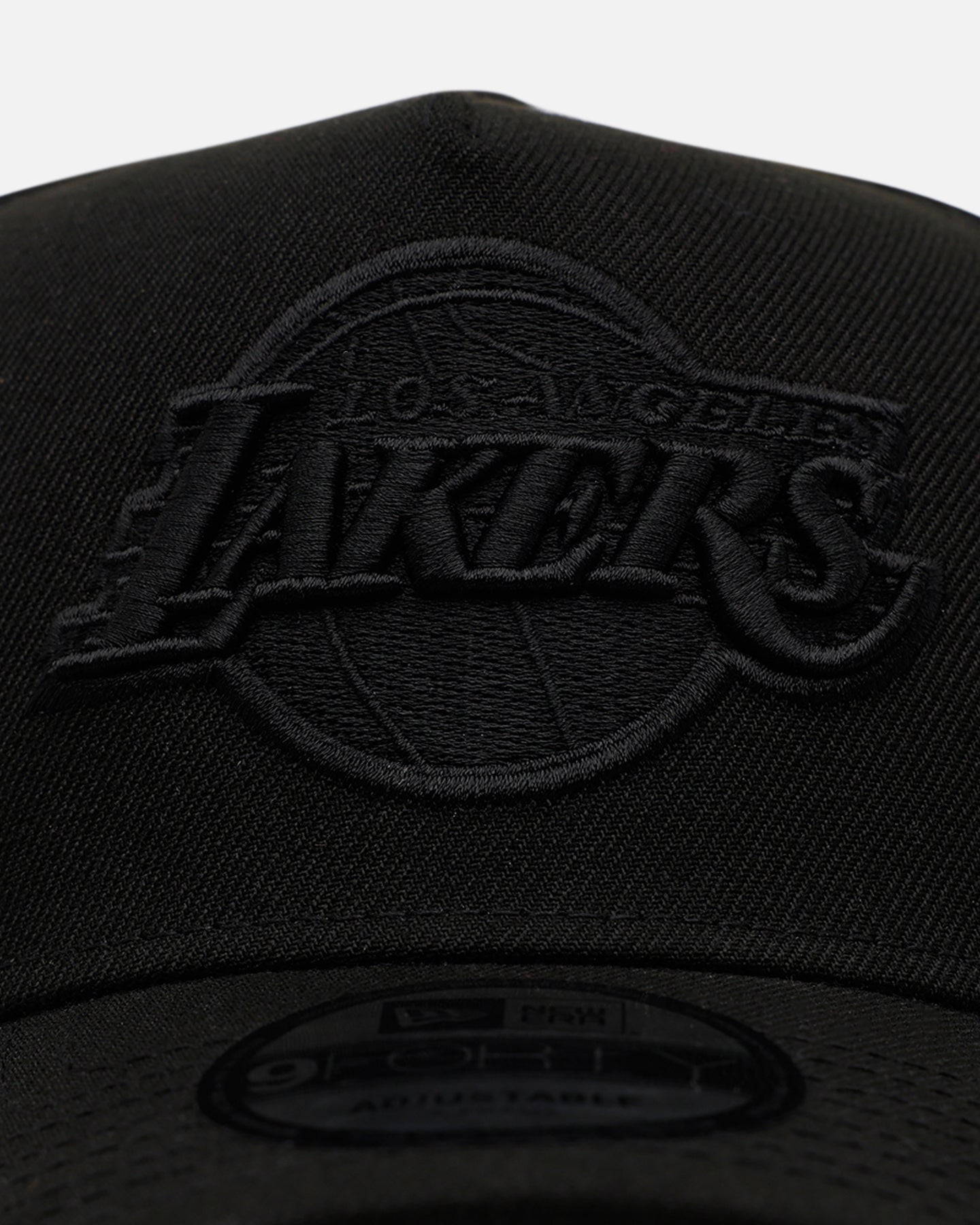 New Era Los Angeles Lakers 'Easy Black' 9FORTY A-Frame Snapback Black/Black