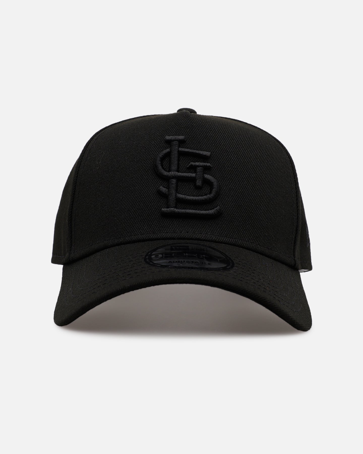 New Era St. Louis Cardinals 'Easy Black' 9FORTY A-Frame Snapback Black/Black