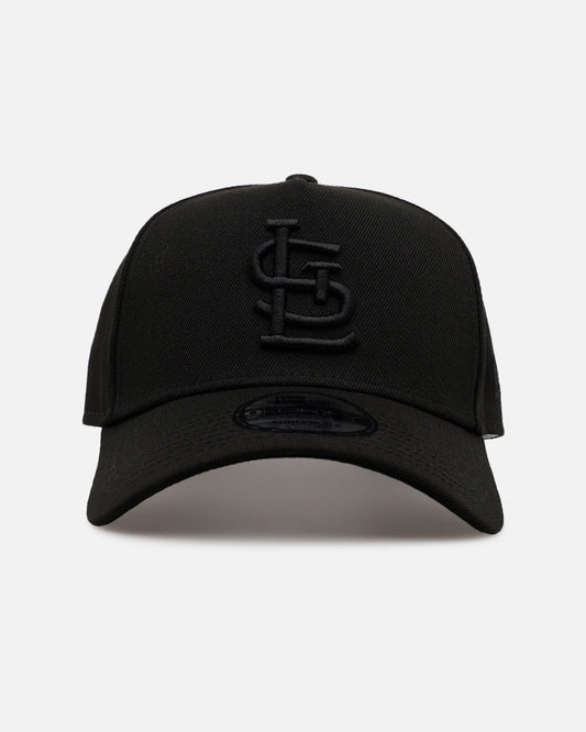 New Era St. Louis Cardinals 'Easy Black' 9FORTY A-Frame Snapback Black/Black