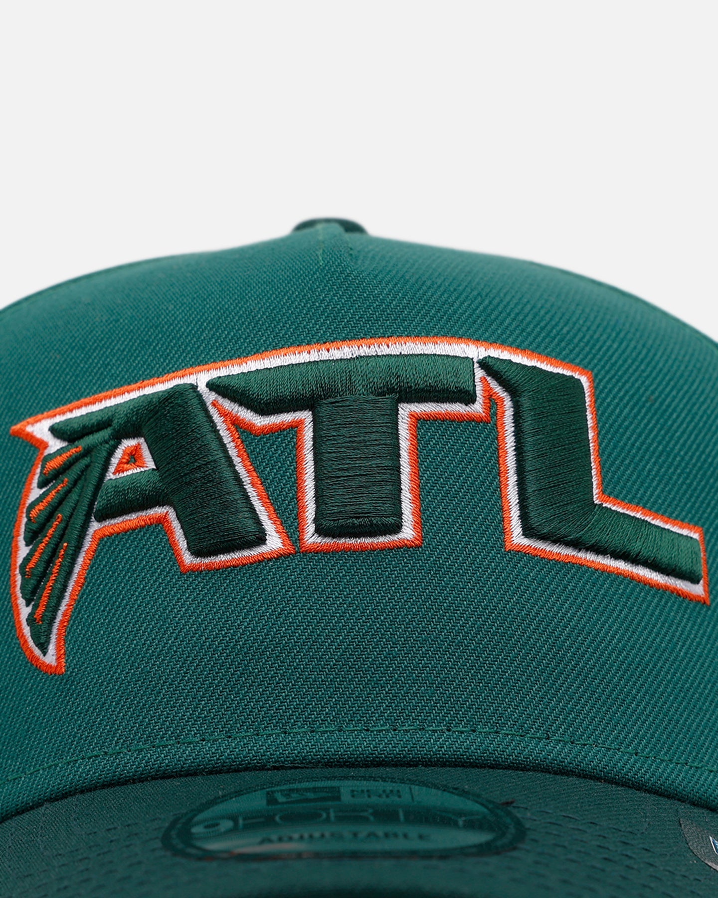New Era Atlanta Falcons 'Citrus 2.0' 9FORTY A-Frame Snapback Dark Green/Orange