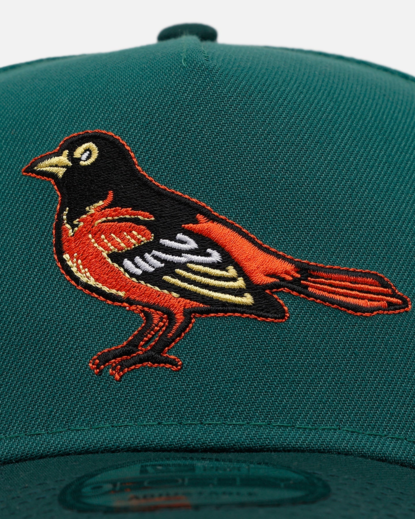 New Era Baltimore Orioles 'Citrus 2.0' 9FORTY A-Frame Snapback Dark Green/Orange