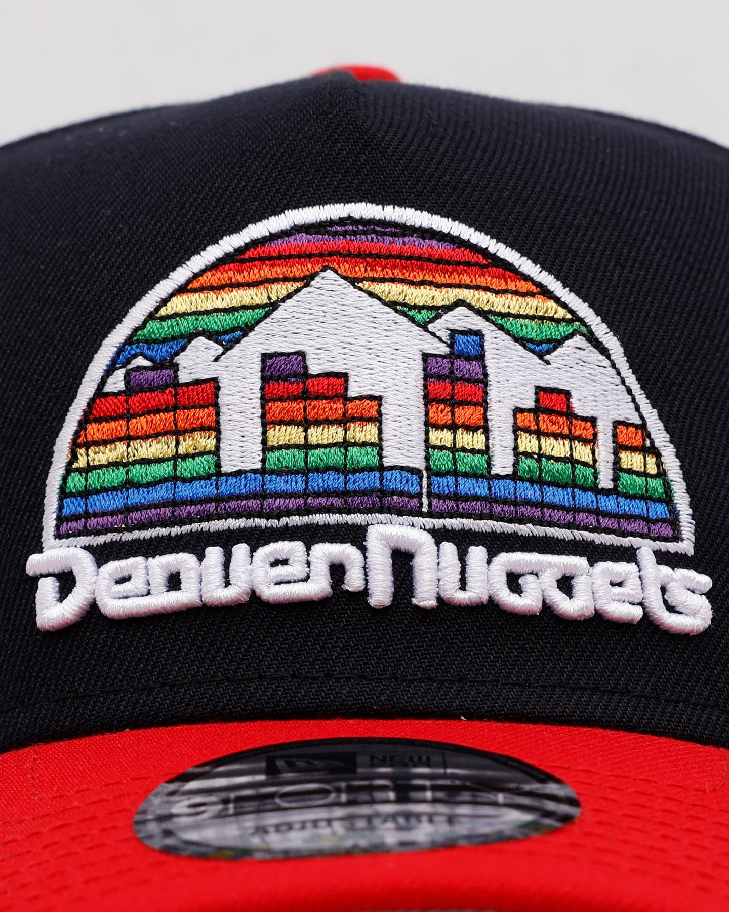 New Era Denver Nuggets 'All Star Game 2026' 9FORTY A-Frame Snapback Navy/Red