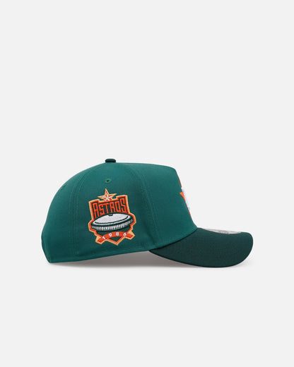 New Era Houston Astros 'Citrus 2.0' 9FORTY A-Frame Snapback Dark Green/Orange