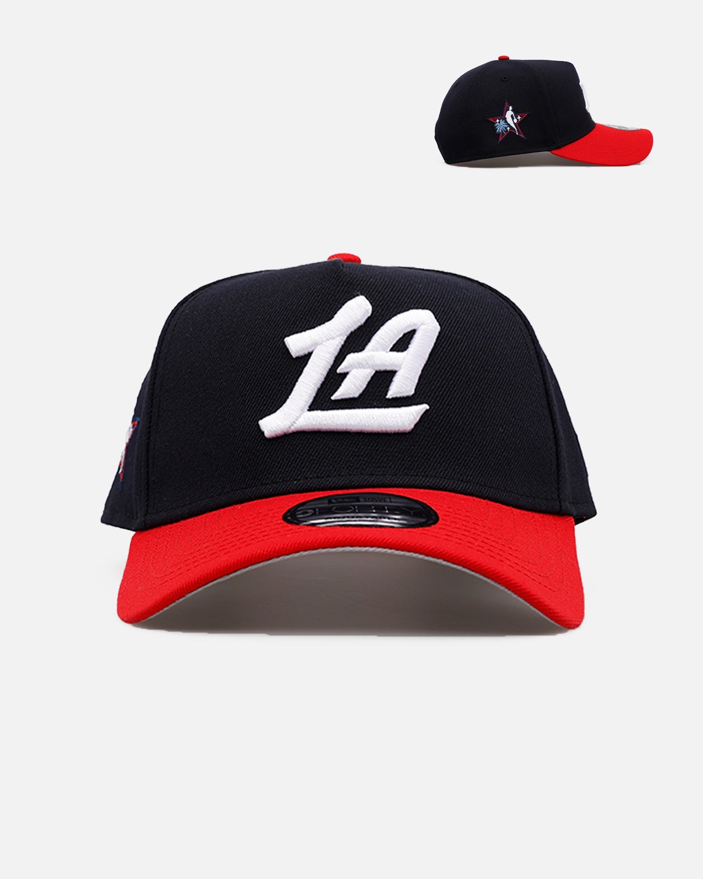 New Era Los Angeles Clippers 'All Star Game 2026' 9FORTY A-Frame Snapback Navy/Red