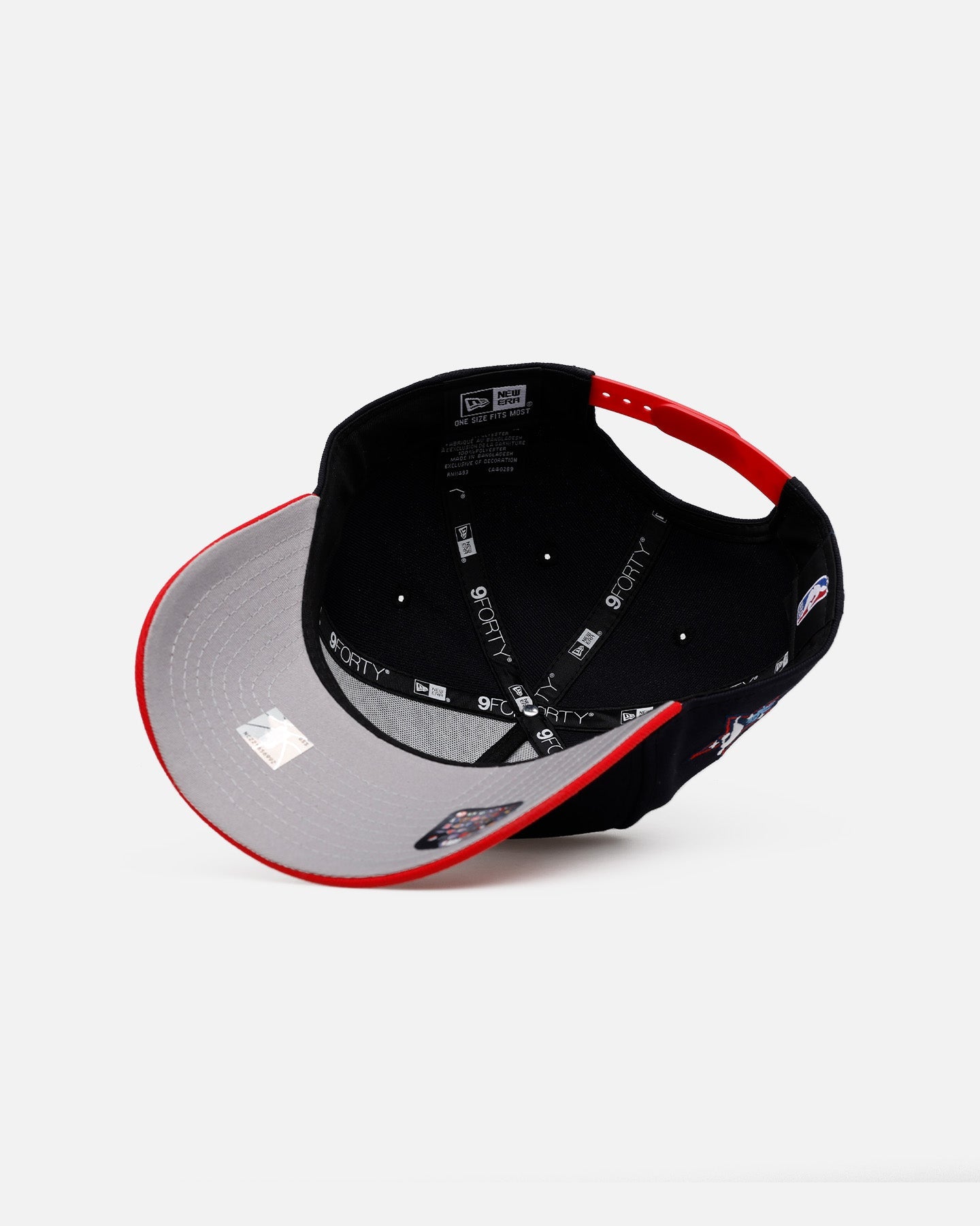 New Era Oklahoma City Thunder 'All Star Game 2026' 9FORTY A-Frame Snapback Navy/Red