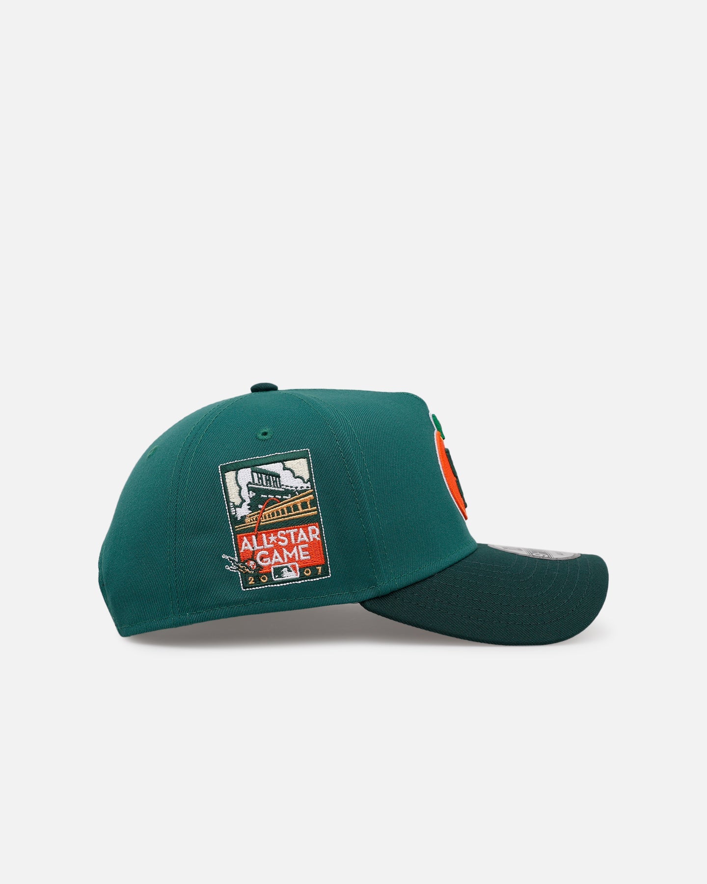 New Era San Francisco Giants 'Citrus 2.0' 9FORTY A-Frame Snapback Dark Green/Orange