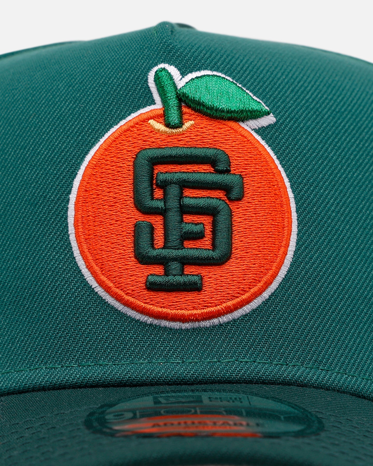 New Era San Francisco Giants 'Citrus 2.0' 9FORTY A-Frame Snapback Dark Green/Orange