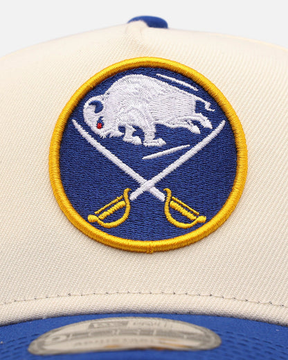 New Era Buffalo Sabres 'Team Color Visor' 9FORTY A-Frame Snapback Chrome/Official Team Color