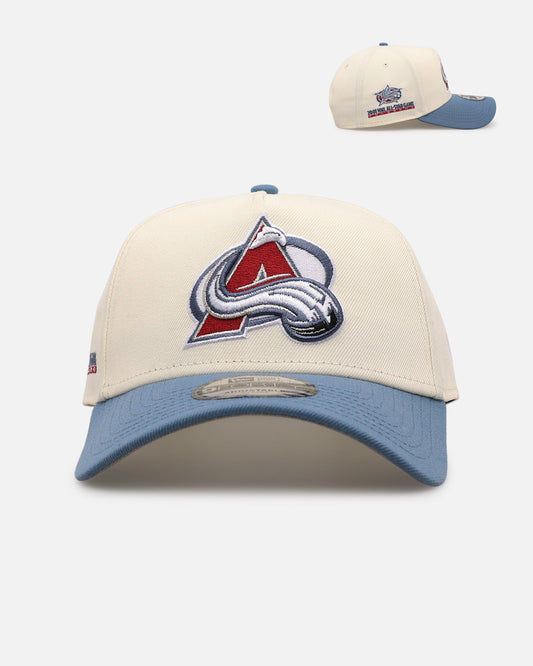 New Era Colorado Avalanche 'Team Color Visor' 9FORTY A-Frame Snapback Chrome/Official Team Color