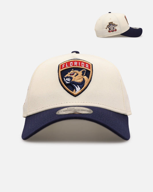 New Era Florida Panthers 'Team Color Visor' 9FORTY A-Frame Snapback Chrome/Official Team Color