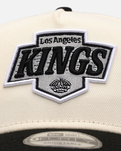 New Era Los Angeles Kings 'Team Color Visor' 9FORTY A-Frame Snapback Chrome/Official Team Color