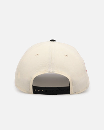 New Era New Jersey Devils 'Team Color Visor' 9FORTY A-Frame Snapback Chrome/Official Team Color