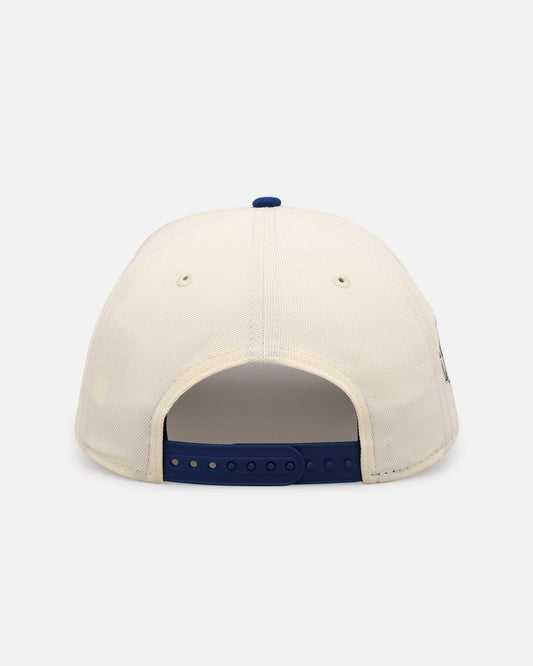 New Era New York Rangers 'Team Color Visor' 9FORTY A-Frame Snapback Chrome/Official Team Color