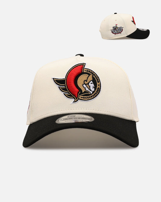 New Era Ottawa Senators 'Team Color Visor' 9FORTY A-Frame Snapback Chrome/Official Team Color