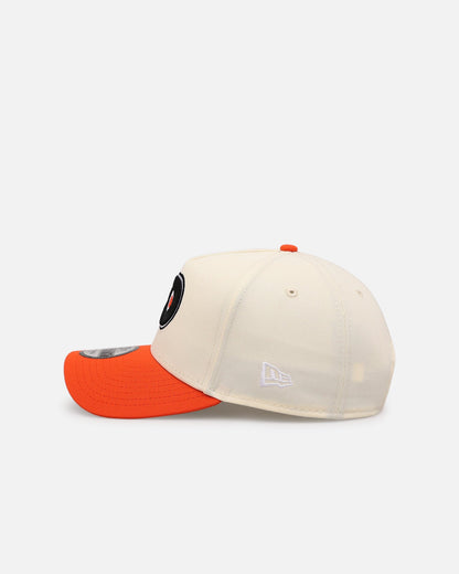 New Era Philadelphia Flyers 'Team Color Visor' 9FORTY A-Frame Snapback Chrome/Official Team Color
