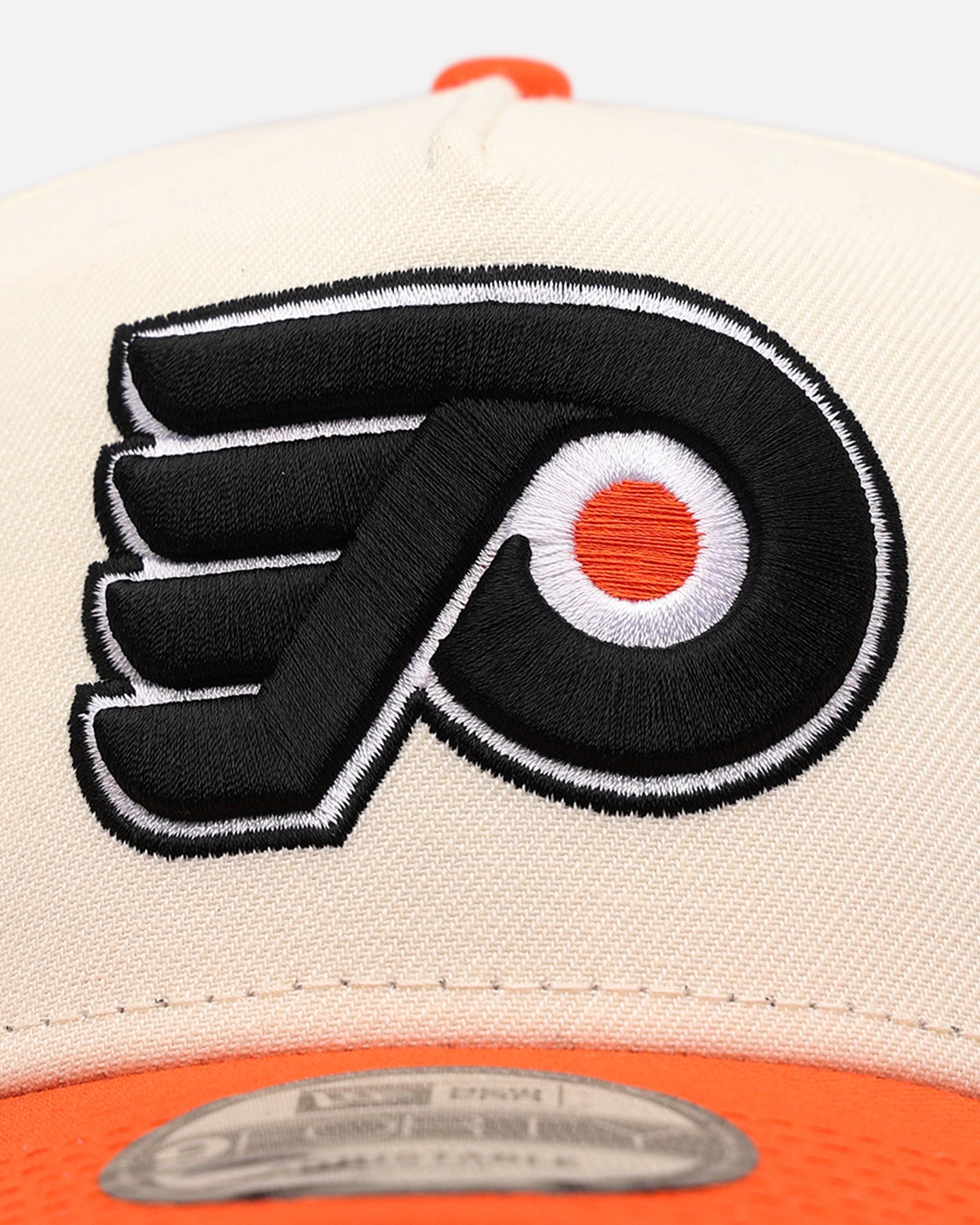 New Era Philadelphia Flyers 'Team Color Visor' 9FORTY A-Frame Snapback Chrome/Official Team Color
