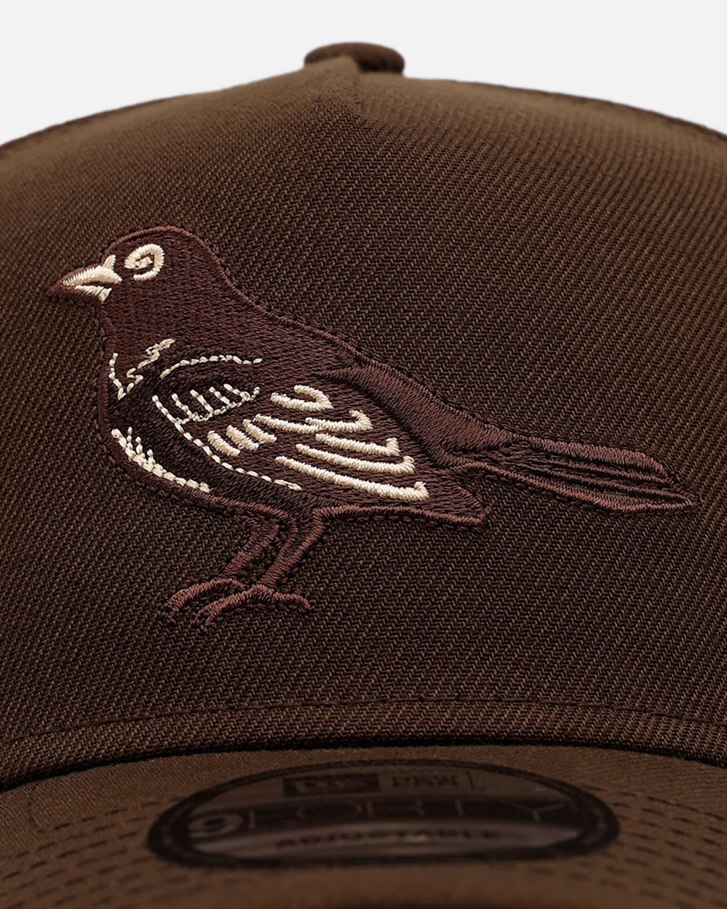 New Era Baltimore Orioles 'Stay Classy' 9FORTY A-Frame Snapback Walnut