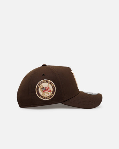 New Era Detroit Tigers 'Stay Classy' 9FORTY A-Frame Snapback Walnut