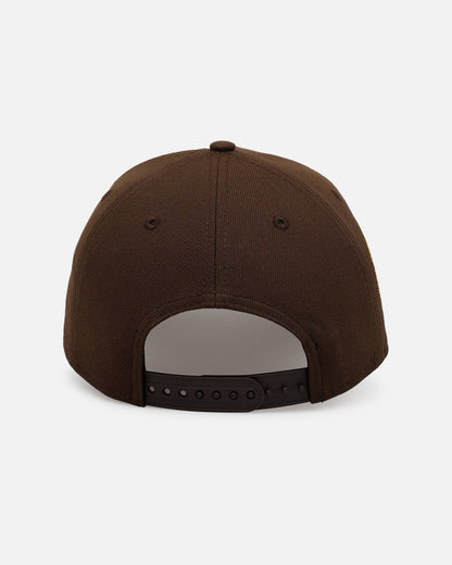 New Era Milwaukee Brewers 'Stay Classy' 9FORTY A-Frame Snapback Walnut
