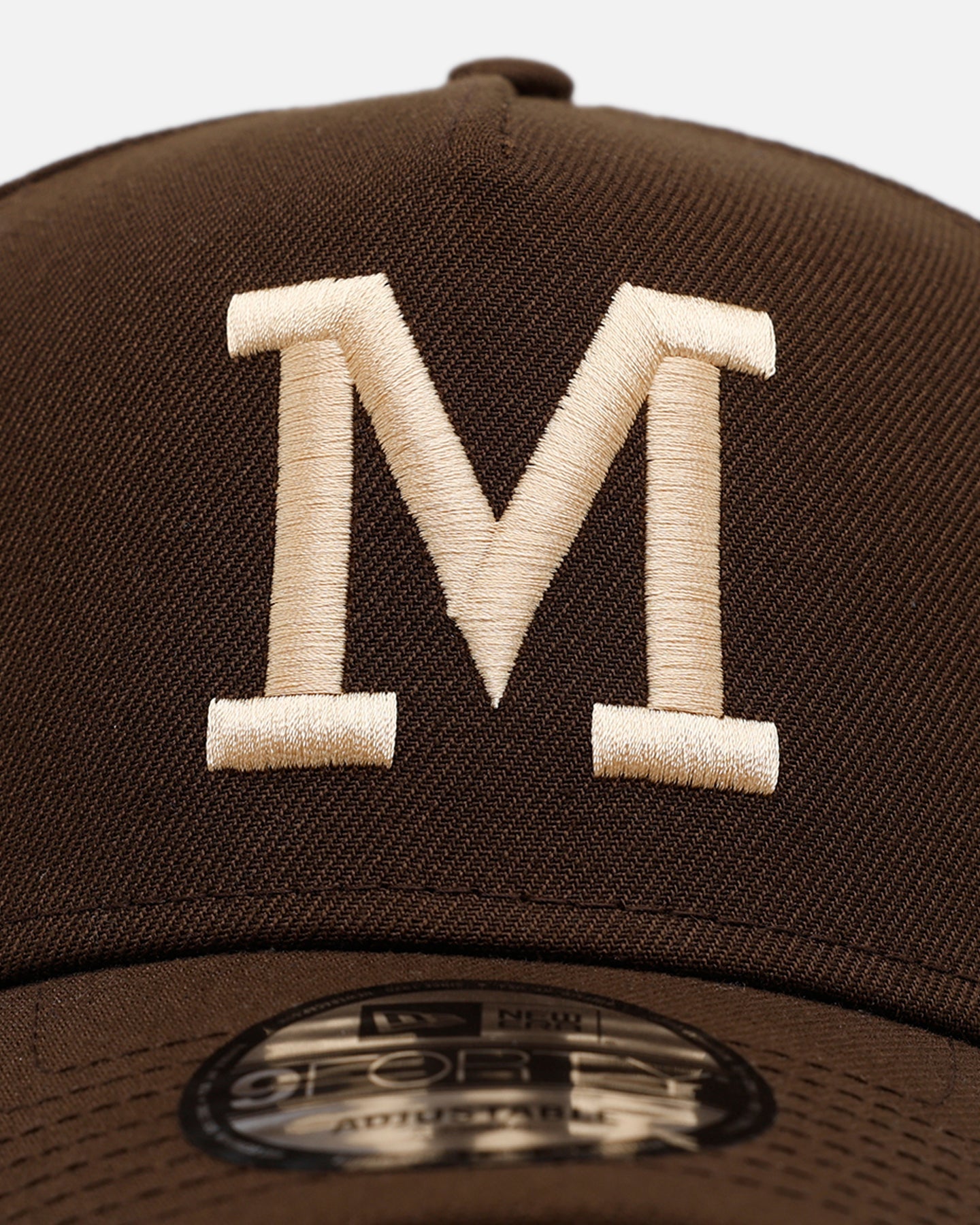 New Era Milwaukee Brewers 'Stay Classy' 9FORTY A-Frame Snapback Walnut