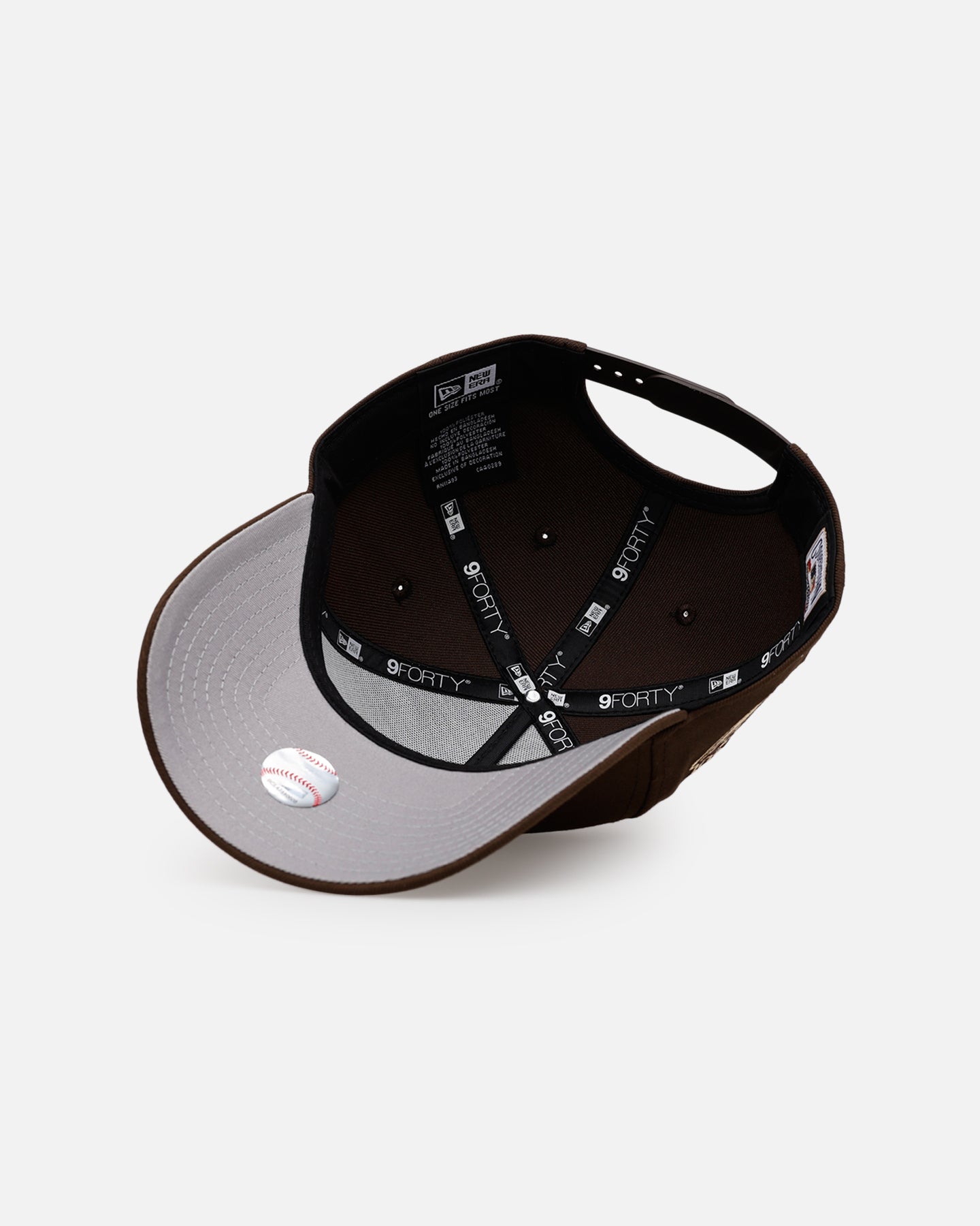 New Era San Diego Padres 'Stay Classy' 9FORTY A-Frame Snapback Walnut