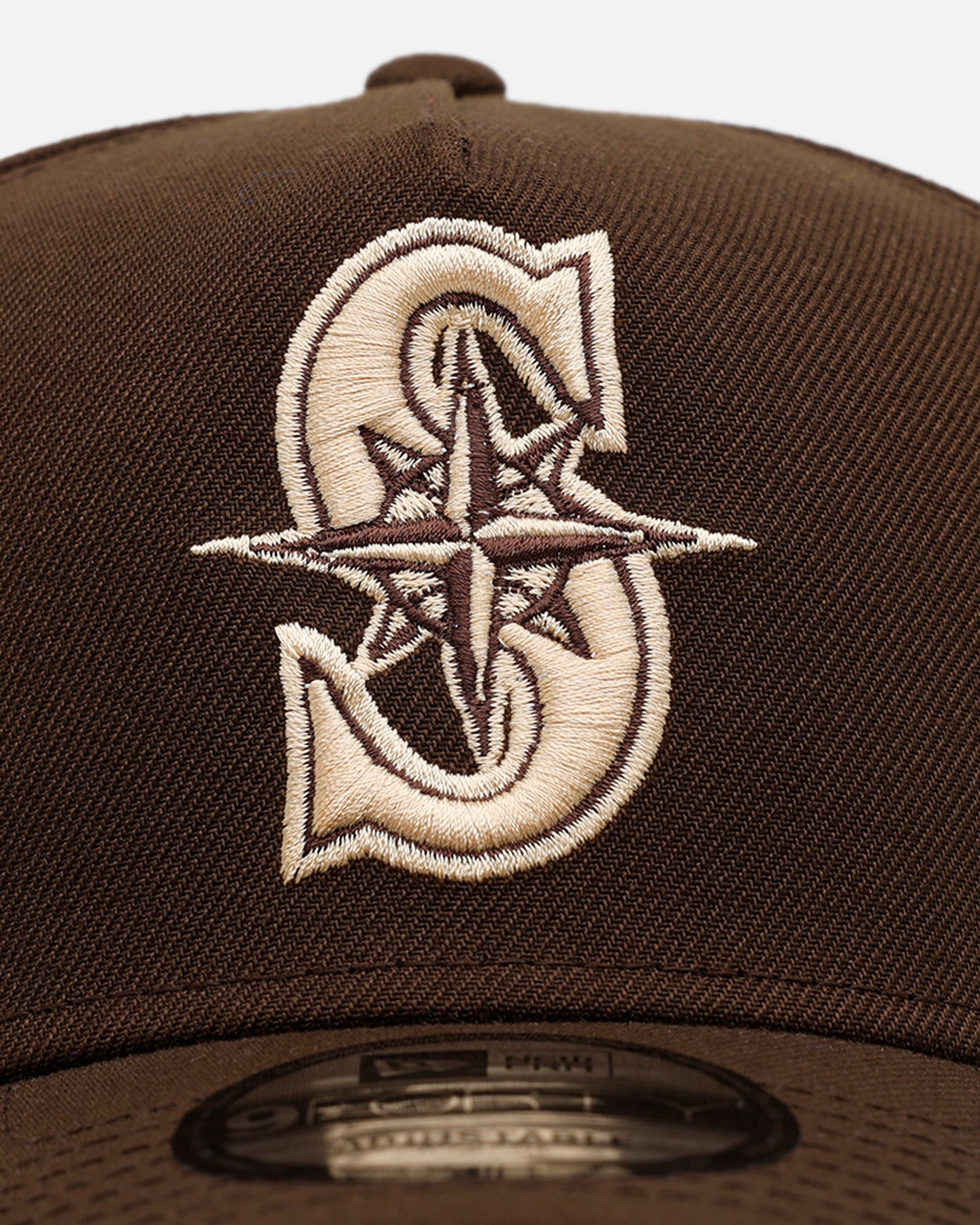 New Era Seattle Mariners 'Stay Classy' 9FORTY A-Frame Snapback Walnut