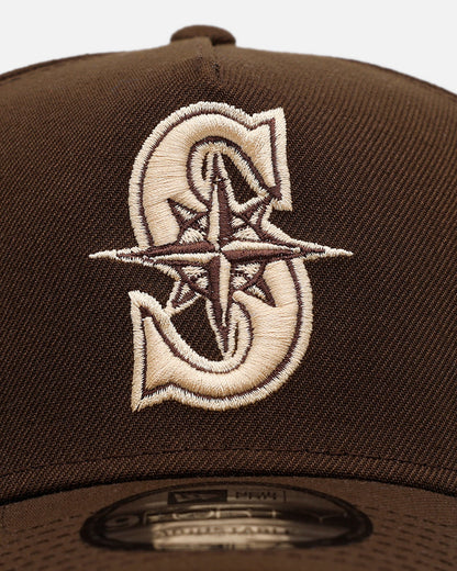 New Era Seattle Mariners 'Stay Classy' 9FORTY A-Frame Snapback Walnut