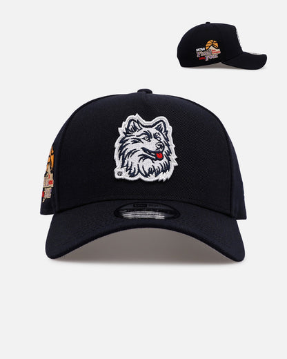 New Era UConn Huskies 'Retro Final Four' 9FORTY A-Frame Snapback Official Team Color