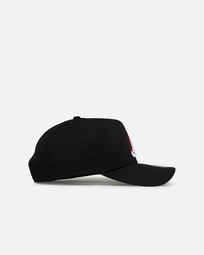 New Era Atlanta Braves 'Flame Logo' 9FORTY A-Frame Snapback Black