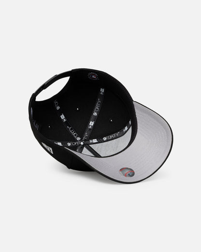 New Era Los Angeles Dodgers 'Flame Logo' 9FORTY A-Frame Snapback Black