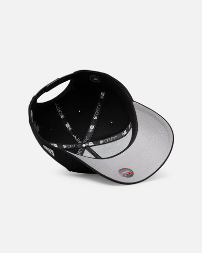 New Era New York Mets 'Flame Logo' 9FORTY A-Frame Snapback Black