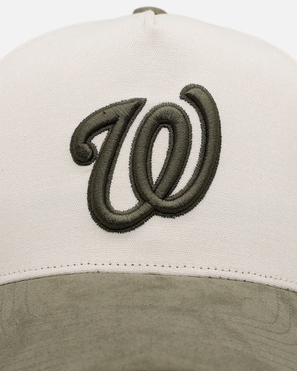 47 Brand Washington Nationals 'Bottle Green 2.0' 47 Offside Snapback Natural