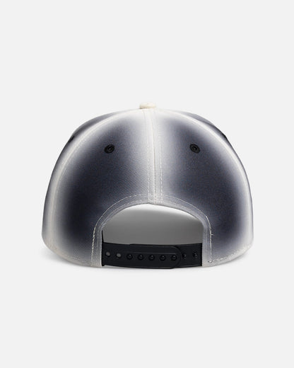New Era Chicago Bulls 'Gradient Edge Reverse' 9FORTY A-Frame Snapback Black/White