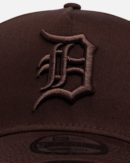 New Era Detroit Tigers 'Burnt Wood' 9FORTY A-Frame Snapback Burnt Wood