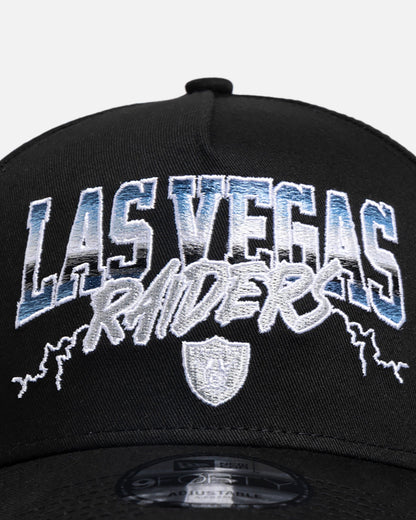New Era Las Vegas Raiders 'Band Arch' 9FORTY A-Frame Snapback Black/Official Team Color