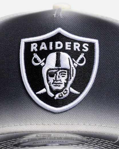 New Era Las Vegas Raiders 'Gradient Edge Reverse' 9FORTY A-Frame Snapback Black/White
