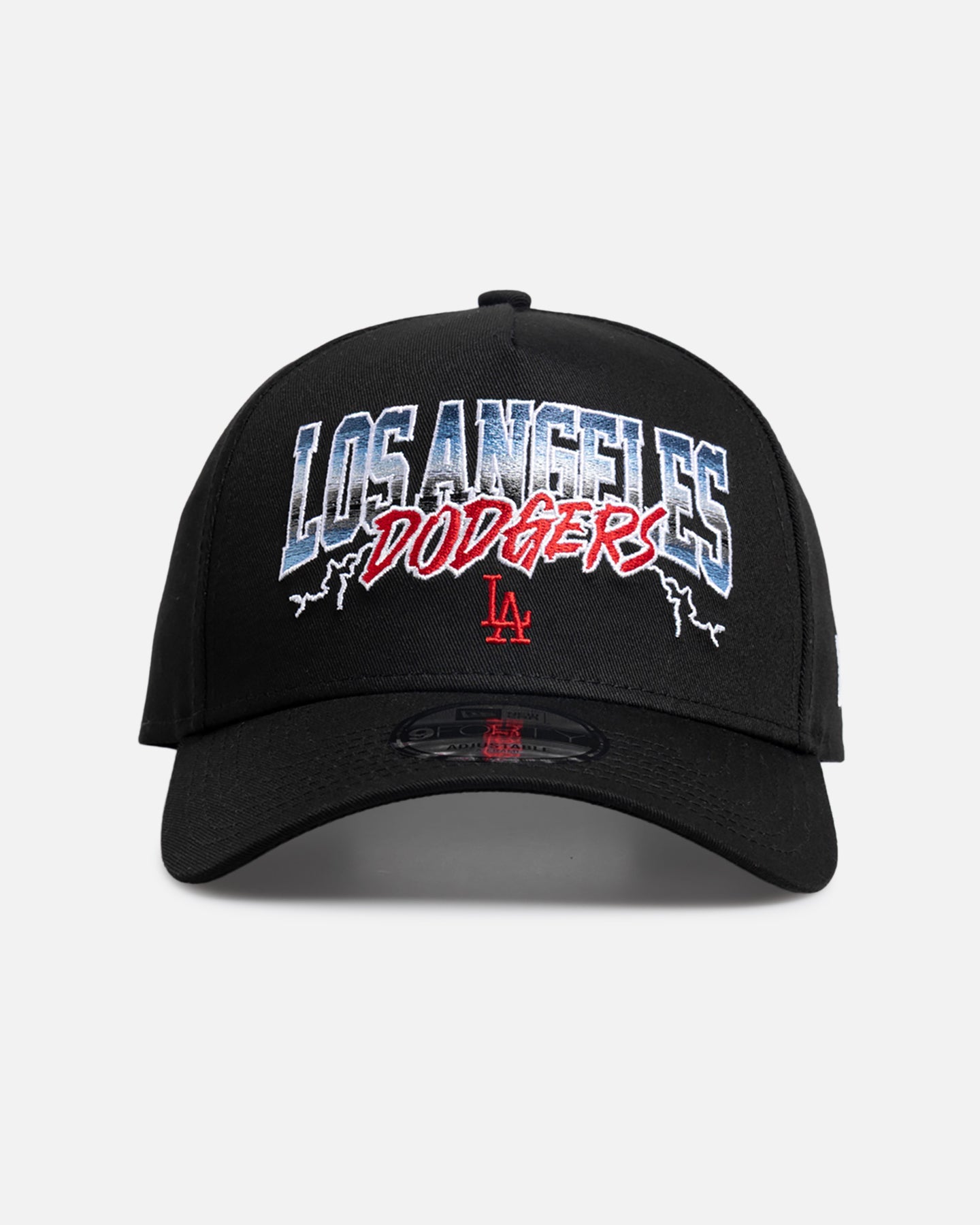 New Era Los Angeles Dodgers 'Band Arch' 9FORTY A-Frame Snapback Black/Official Team Color